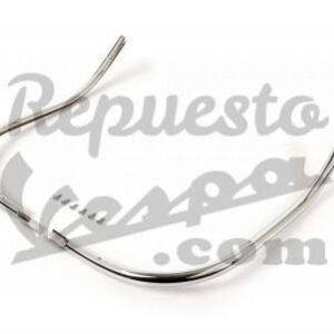 Bordón Escudo Hierro Cromado Vespa PKXL Y FL