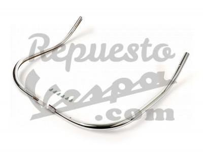 Bordón Escudo Hierro Cromado Vespa PKXL Y FL