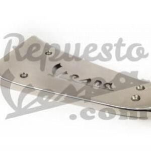 Alfombrilla Central Acero Inox Vespa Iris Lisa Letrero Vespa