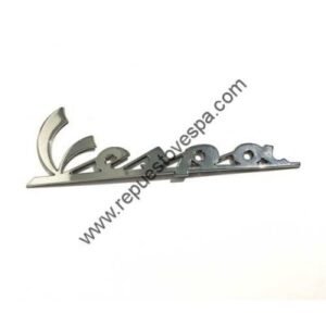 Anagrama Cofano Letrero Vespa Cromado Flexible Adhesivo 150×50 mm