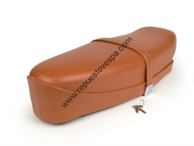 Asiento Marron Con Cerradura Vespa Super Sl Primavera