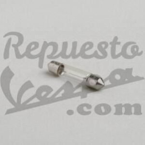 Bombilla Plafonier 6x28MM 12V3W Cuentakilómetros Vespa 160, CL, DS