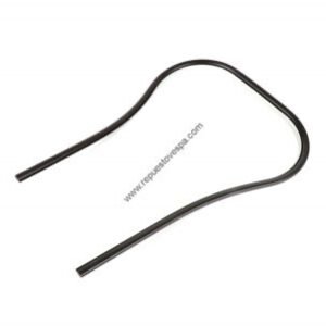 Bordón Escudo Plástico Negro Vespa PKXL Y FL