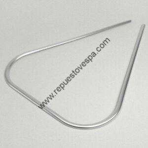 Bordón Escudo Una Pieza Plástico Vespa CL, DS, DN, Iris, TX, T5, PX Disco