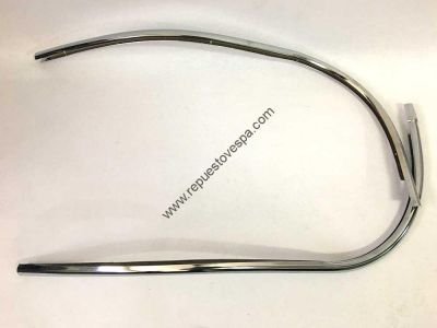 Bordón Escudo Cromado Vespa Super, SL, Primavera