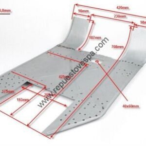 Chapa Reparación Suelo Vespa Super, SL, Primavera