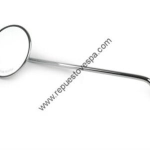 Espejo Retrovisor Cromado Izquierdo Anclaje Arriba Manillar Vespa TX, T5, PX Disco