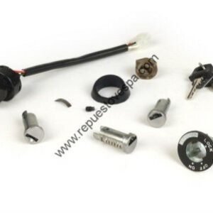 Kit Cerradura Contacto Más Bombines Vespa Iris TX T5 PX PKXL Elestart