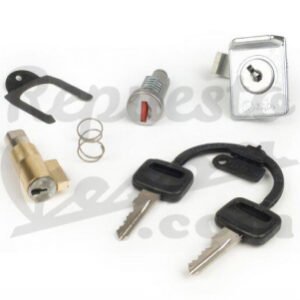 Kit Cerradura Guantera, Bloqueo Y Asiento Vespa Primavera, CL, DS, DN