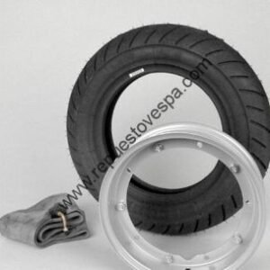 Kit Rueda Completa Llanta Gris Neumático S1 3.50 10″