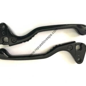 Manetas Sport Negras Vespa PX, PE