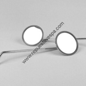 Par Espejos Retrovisores Cromados Anclaje Arriba Manillar Vespa TX, T5, PX Disco