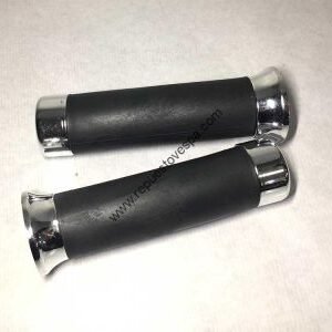 Puños Cromados Vespa Negros 24MM