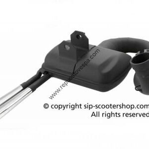 Escape Sip Road 2.0 Negro Doble Bala Vespa 200