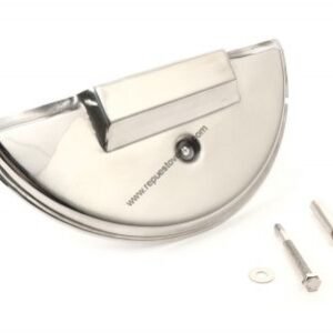 Tapa Rueda Repuesto Acero Pulido Vespa CL, DS, DN, Iris, TX, T5, PX Disco