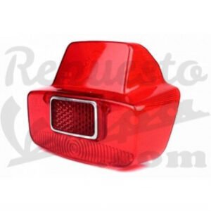 Tulipa Roja Piloto Vespa Sprint Con Visera